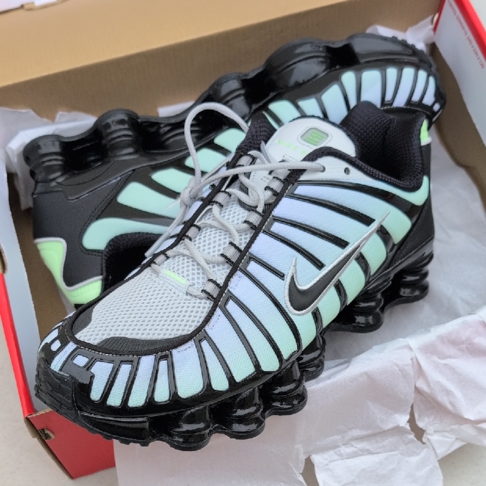 Nike Shox TL - Vapor Green Black - ( AV3595-300 )